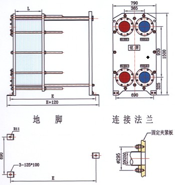 JP200型板式換熱器